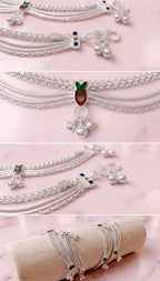 Premium Silver Plated Payal