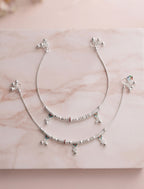 ✨ Silver Grace — Elegant Silver Plated Payal