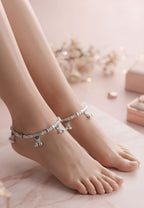 ✨ Silver Grace — Elegant Silver Plated Payal