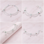 Premium Silver Plated Payal