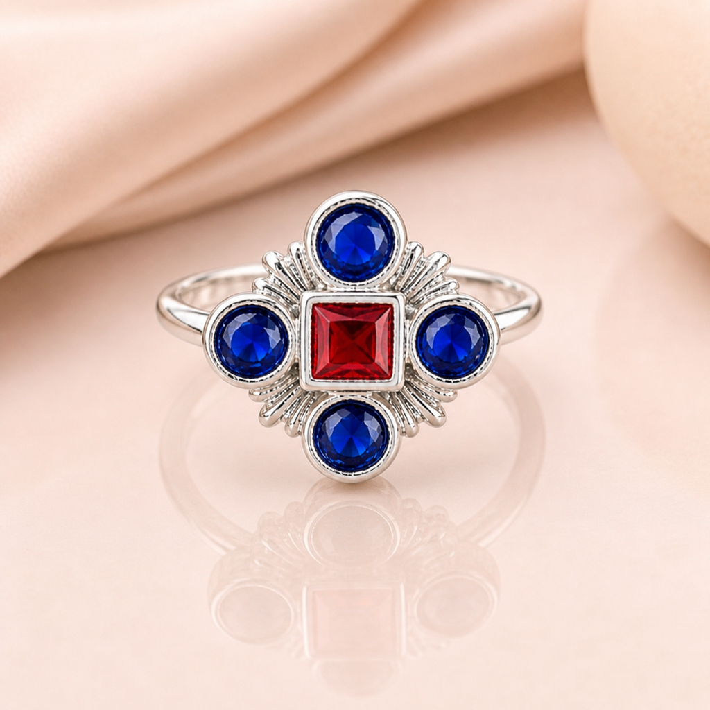 Elegant Silver Plated Toe Ring