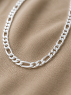 Premium Silver Plated Chain for Men