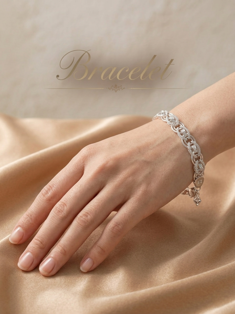 Premium Silver Plated Bracelet for Men