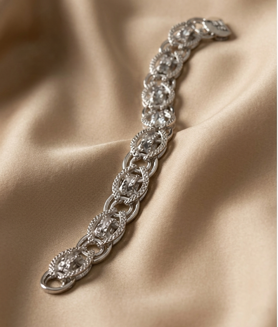 Premium Silver Plated Bracelet for Men