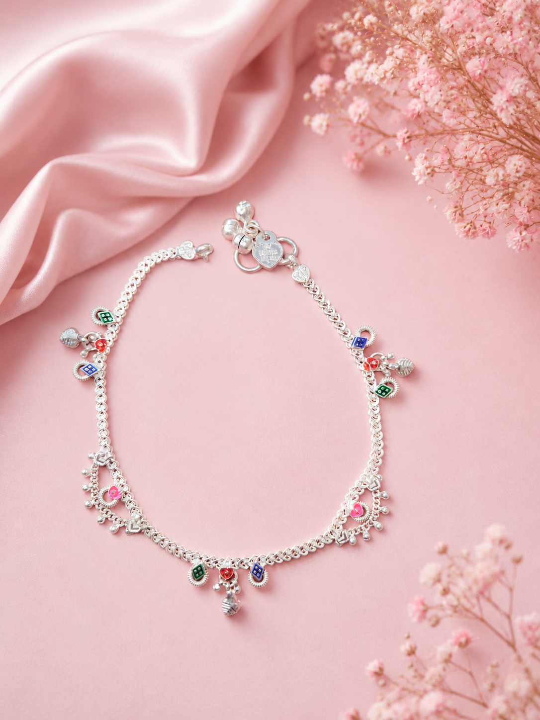 Elegant SilverPlated Anklet for Women ✨