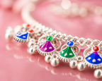 Silver Elegance Payal