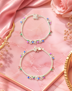 Silver Elegance Payal